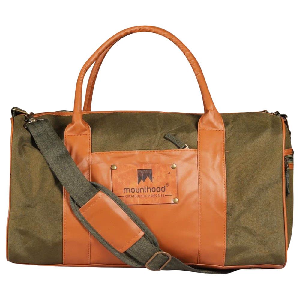 Mounthood - Duffle Bag W/ Faux Leather - Calypso