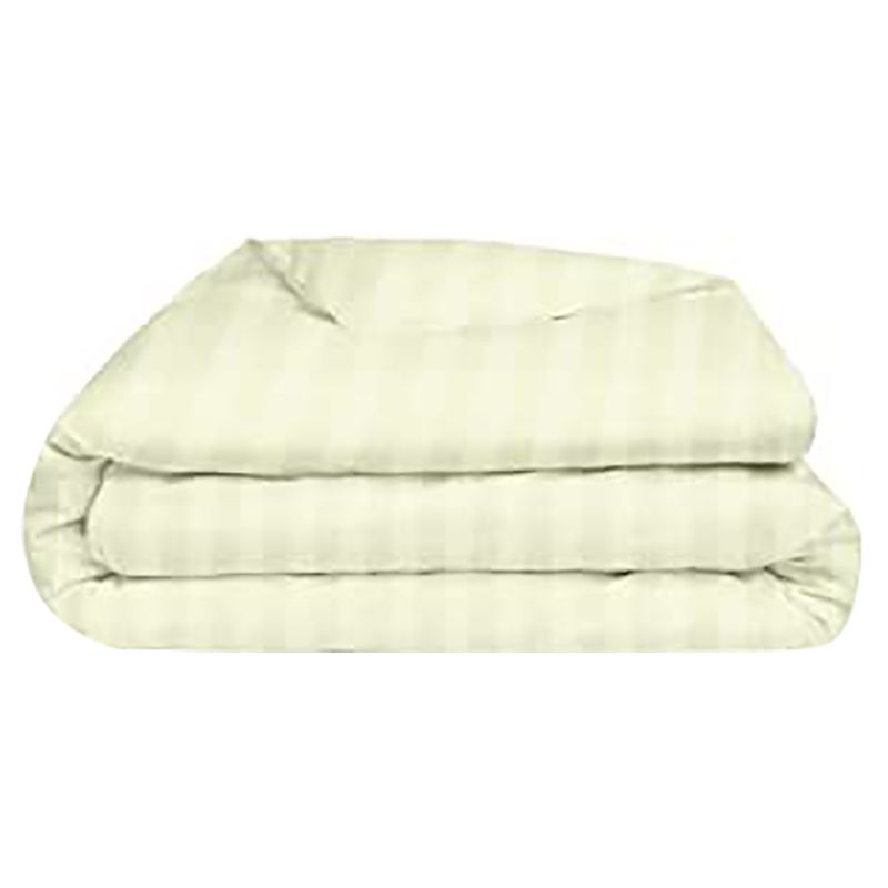 BYFT - Tulip Single Satin Stripe Duvet Cover 165 x 245 + 30 cm - Cream 