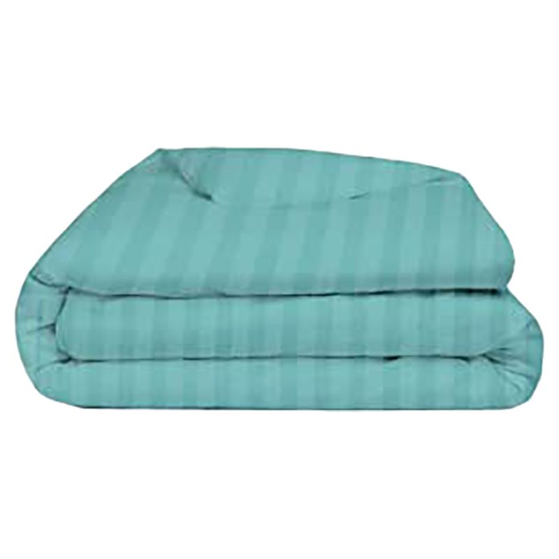 BYFT - Tulip King Satin Stripe Duvet Cover 245 x 265 + 30 cm - Sea Green 