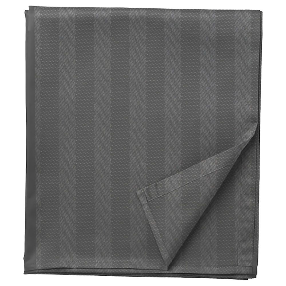 Byft - King Flat Sheet, Duvet Cover & Pillow Case - Charcoal - 6pcs