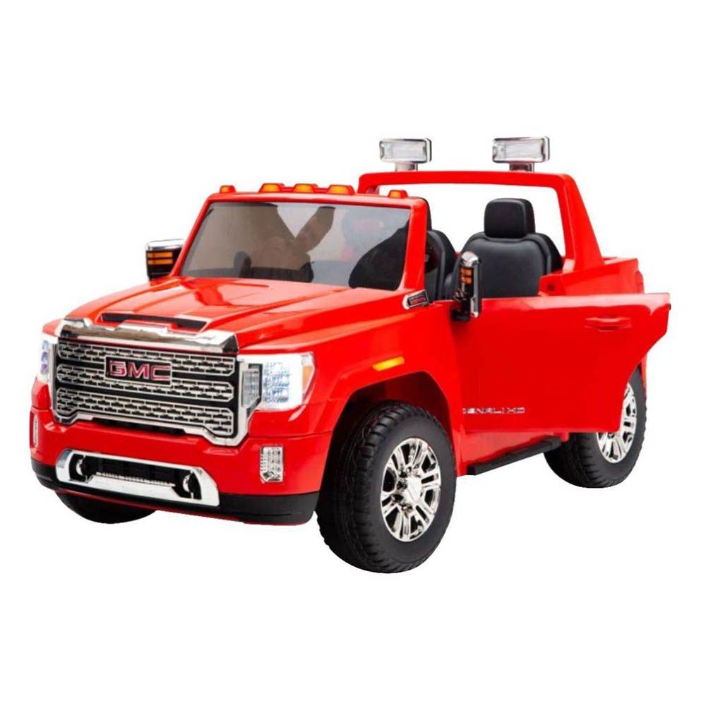 Gmc - Sierra Denali Hd Electric Car 12V - Red