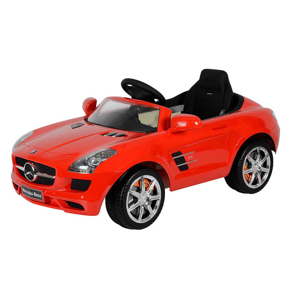 Factual Toys - 6V Mercedes Benz Sls Ride-On Car - Red 