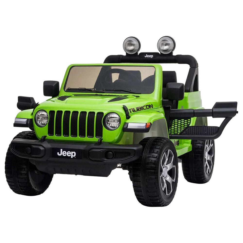 Jeep - 12V Kids Rubicon Electric Rideon - Green