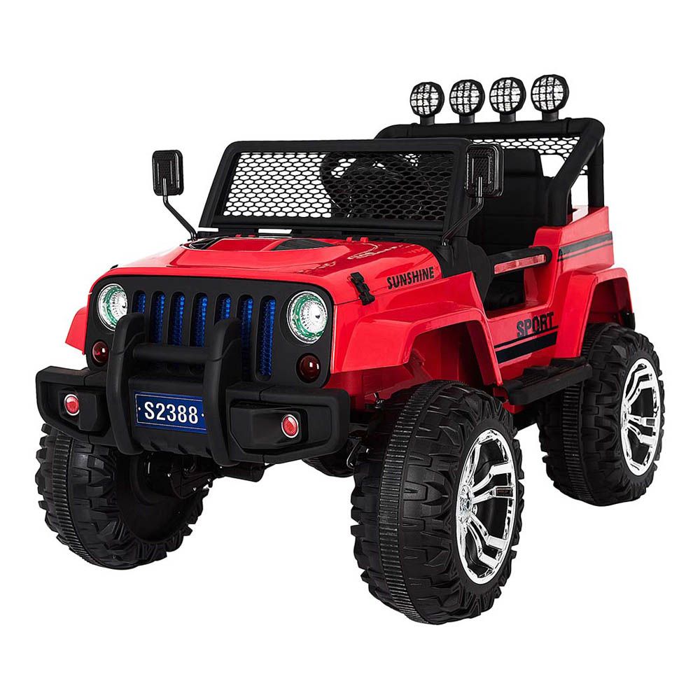 Jeep - Electric Ride On Jeep 12V - Red