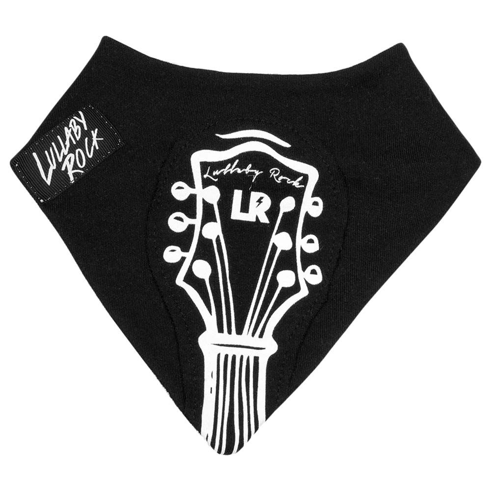 Lullaby Rock - Bandana Bib Guitar - Black