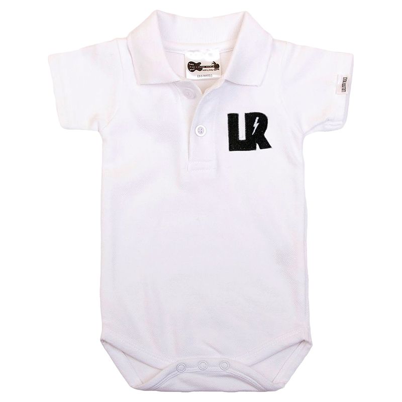 Lullaby Rock - Signature Polo Bodysuit - White