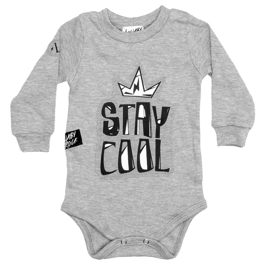 Lullaby Rock - Stay Cool Bodysuit - Grey