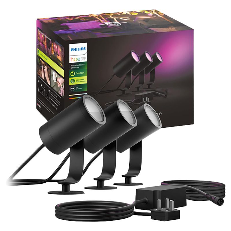 Philips Hue - Spot Lily Base Kit - Black