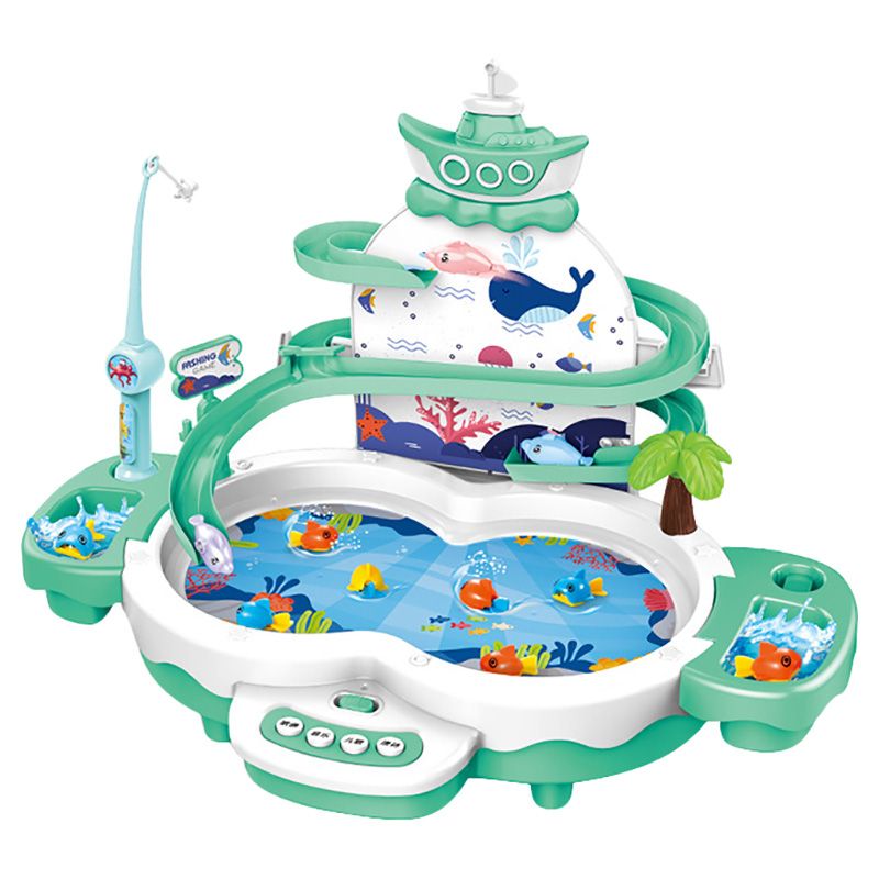 Little Angel - Kids Fishing Activity Play Toy - Green_3y