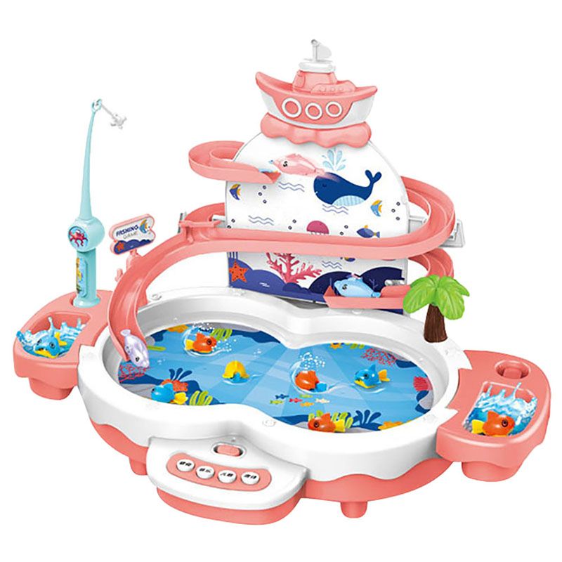 Little Angel - Kids Fishing Activity Play Toy - Pink_3y