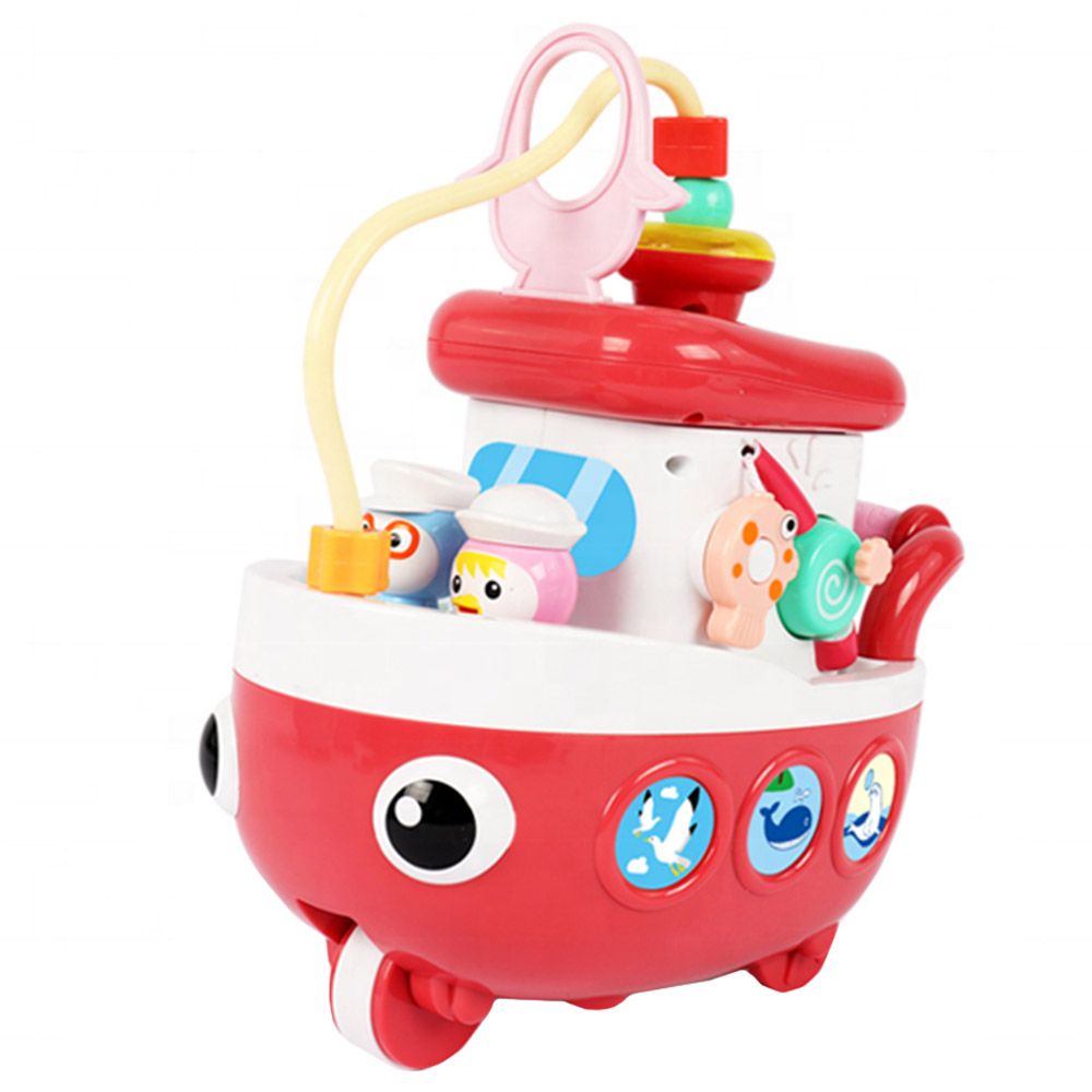 Baoli - Baby Educational Boat Toy - Red