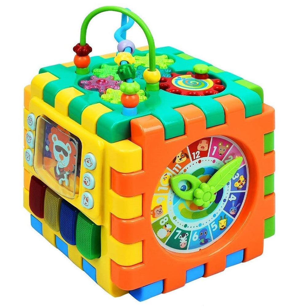 Musical cube toy on sale