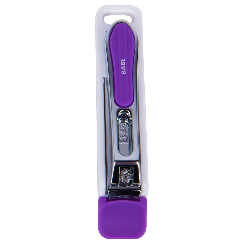 Babe - Baby Nail Clipper - Purple