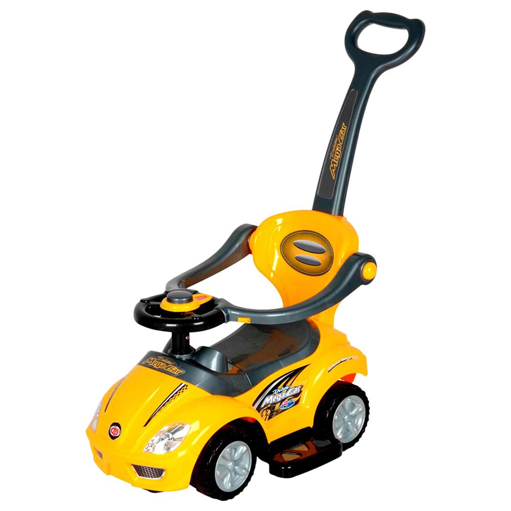 Little Angel - Deluxe Mega Car Activity Ride-On - Yellow