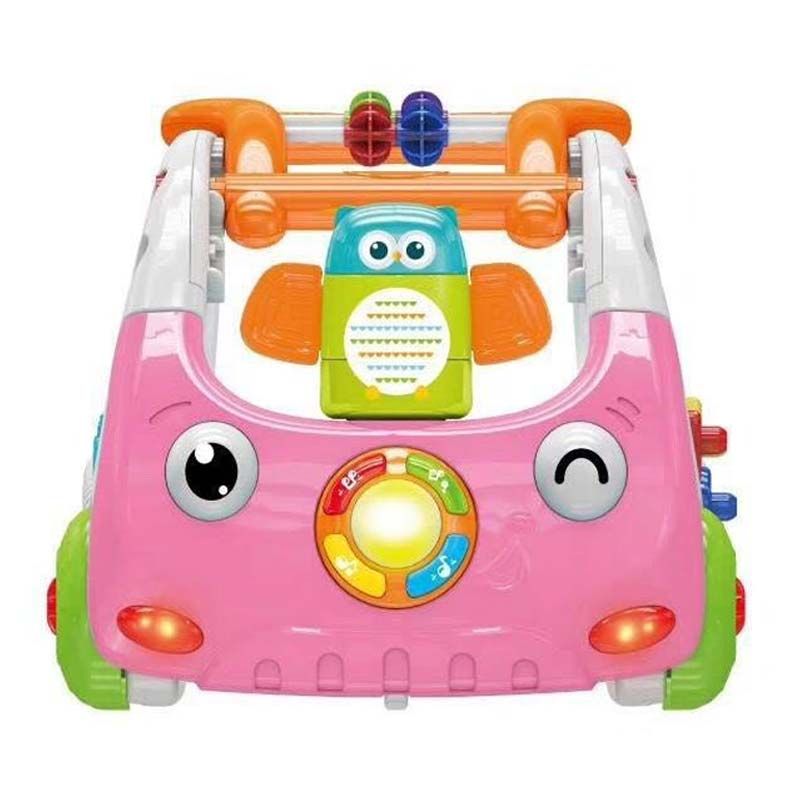 Little Angel - Kids 3 in 1 Musical Activity Walker & Discovery Car