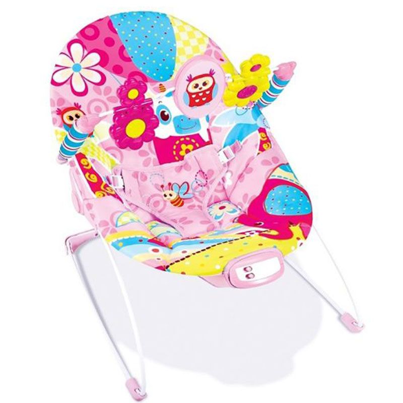 Mastela - Baby Bouncer W/Vibrating For Newborn - Pink