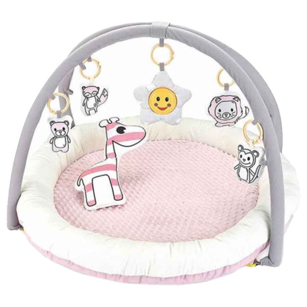 Little Angel - Round Comfy Baby Play Gym Mat