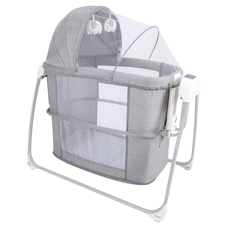 Mastela - Baby Electric Bed Swing Bassinet - Grey