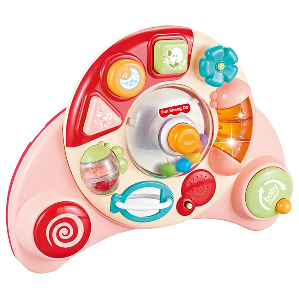 Little Angel - Baby Activity Table 3-in-1 Play Toy - Red