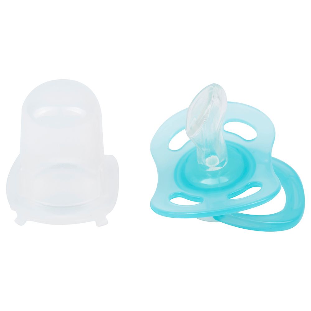 Babe - Baby Silicone Soother - Blue