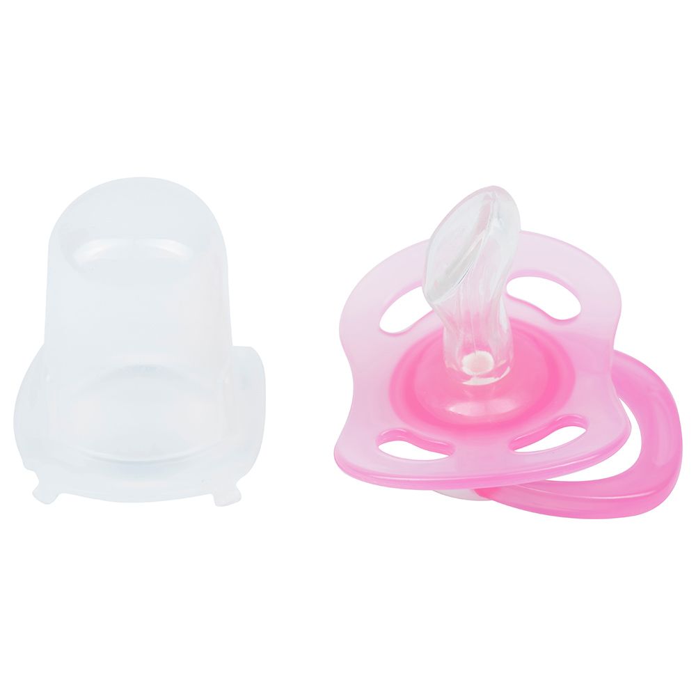 Babe - Baby Silicone Soother - Pink