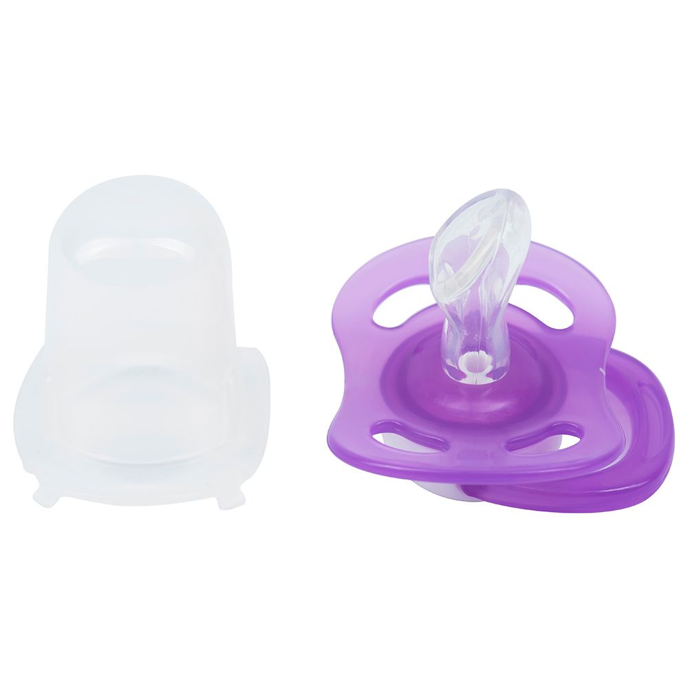 Babe - Baby Silicone Soother - Purple