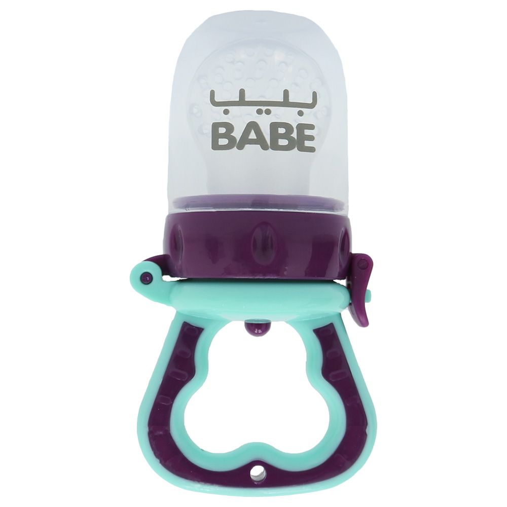 Babe - Silicone Fruit Feeder - Purple