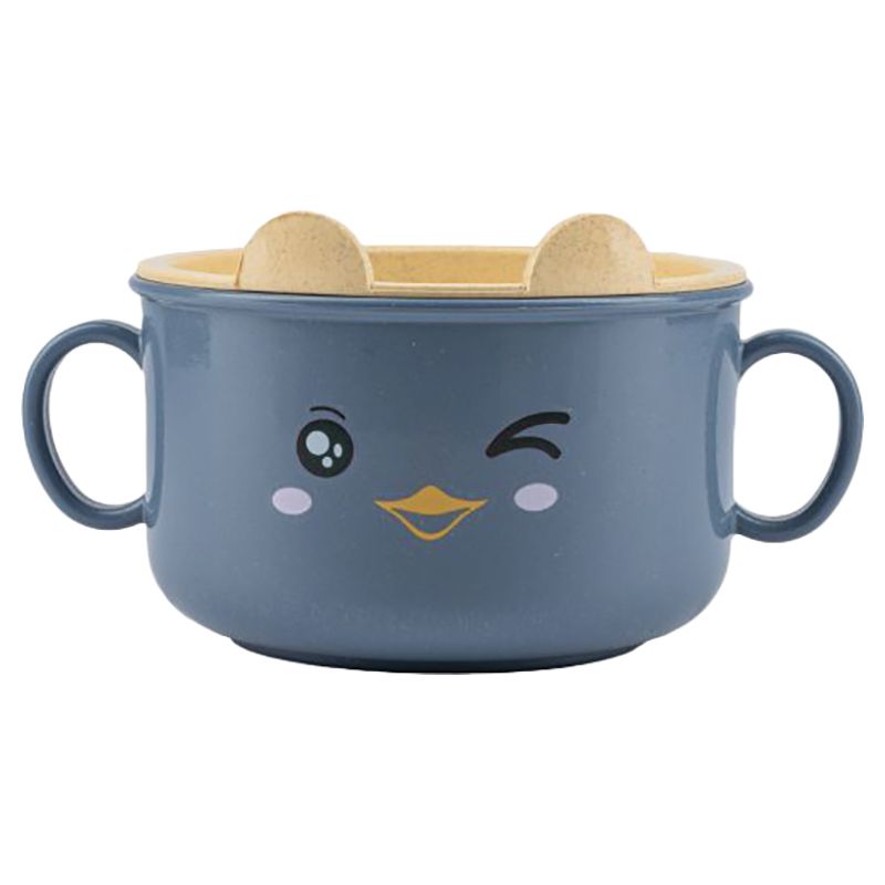 Little Angel - Kids Feeding Bowl w/ Handle - Navy