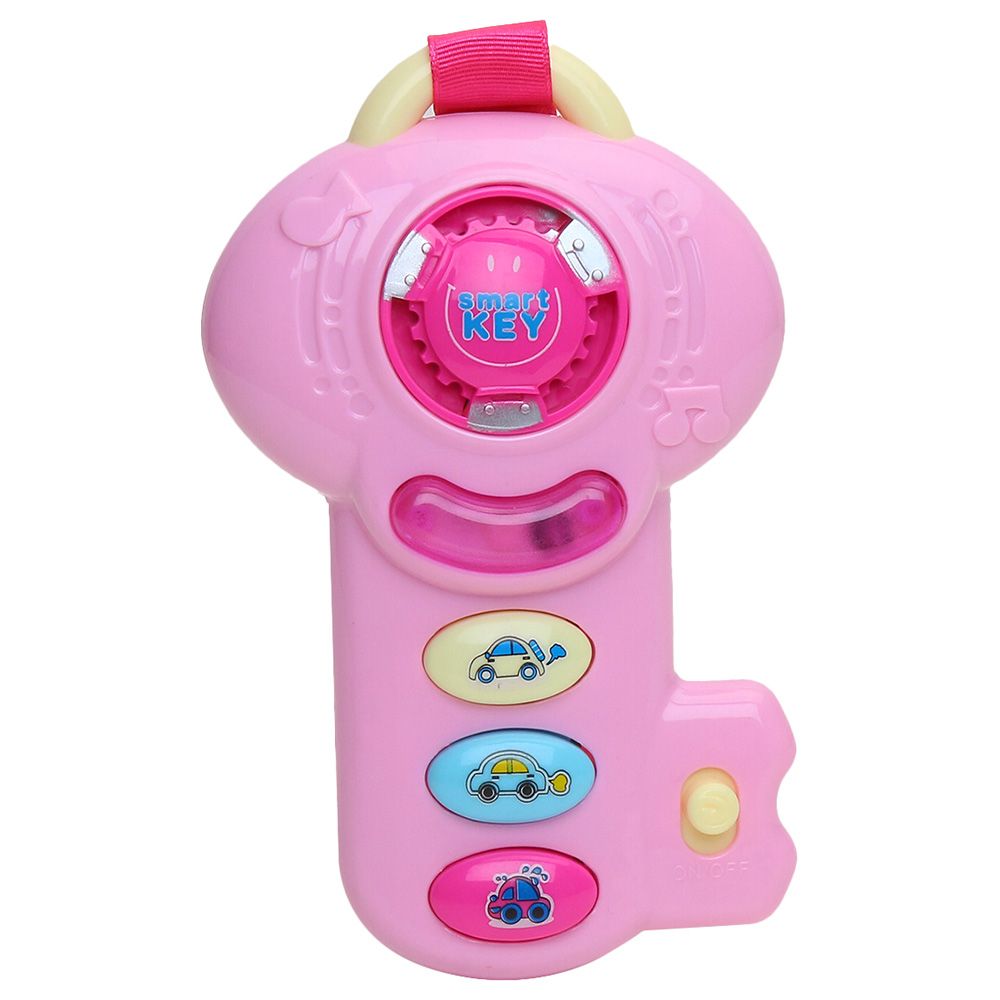 Kaichi - Musical Smart Key Baby Educational Toy - Pink