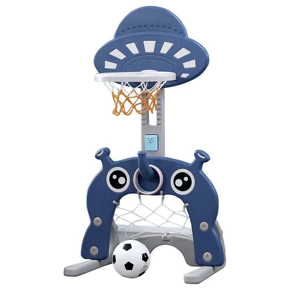 Little Angel - Kids Football & Basketball Play Set - Blue_3y