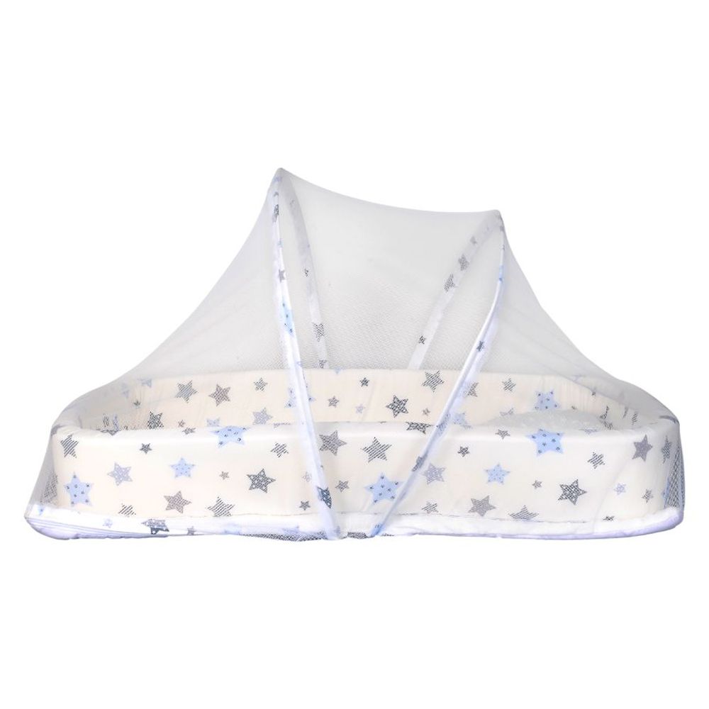 Little Angel - Baby Bed Travel Bassinet - White_3m