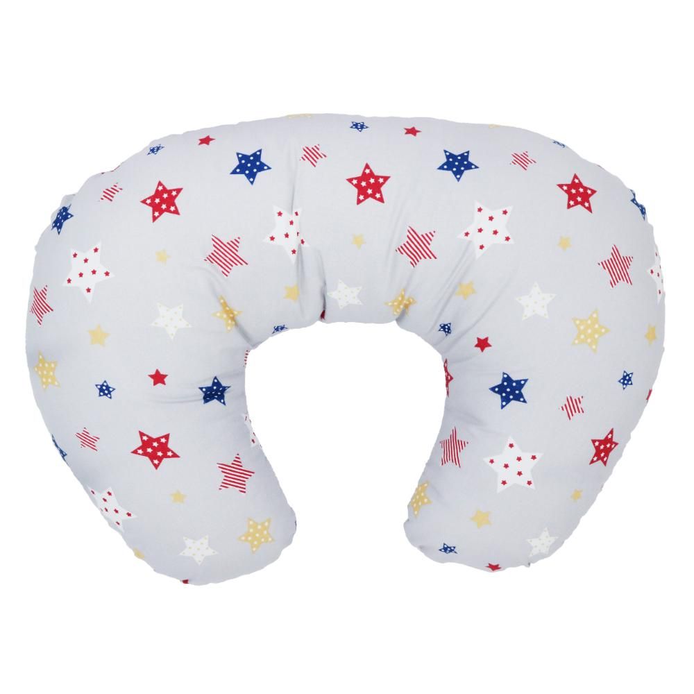 Little Angel - Baby Nursing Pillow - Grey Star