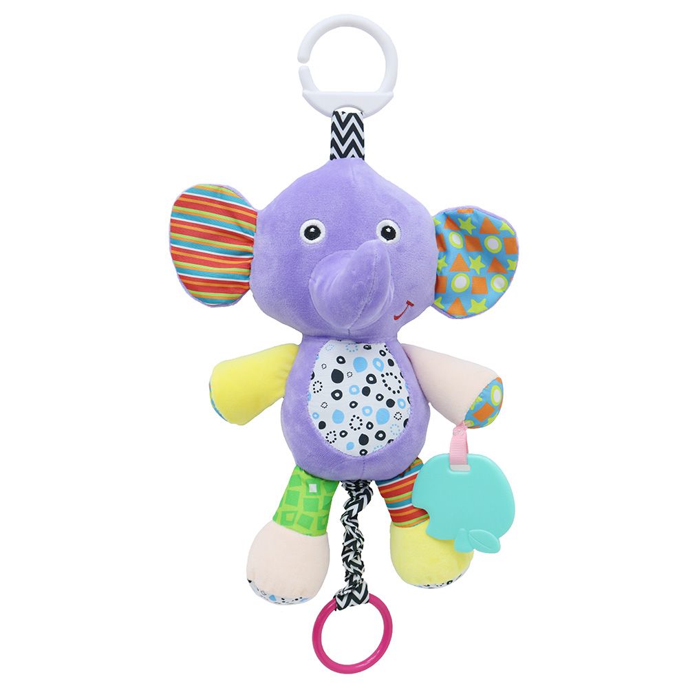 Little Angel - Baby Hanging Stuffed Toy - Purple