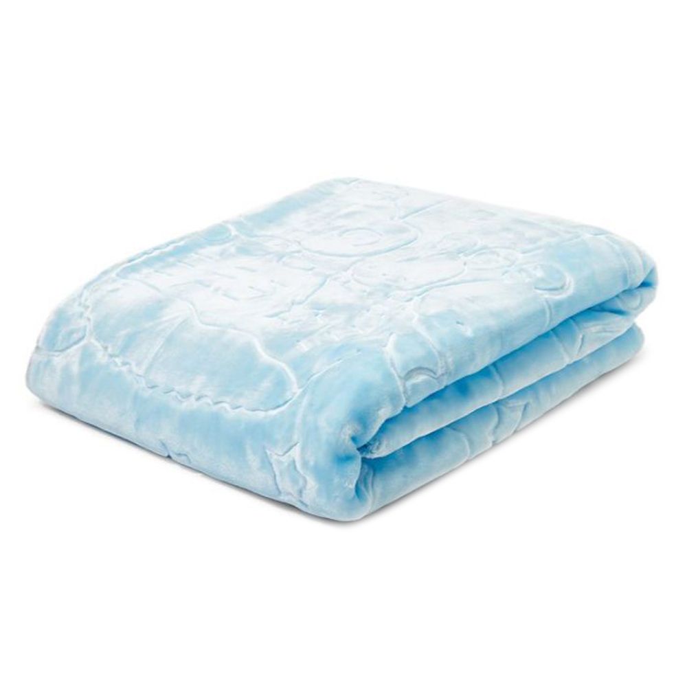 Little Angle - Baby Reversible Blanket - Blue