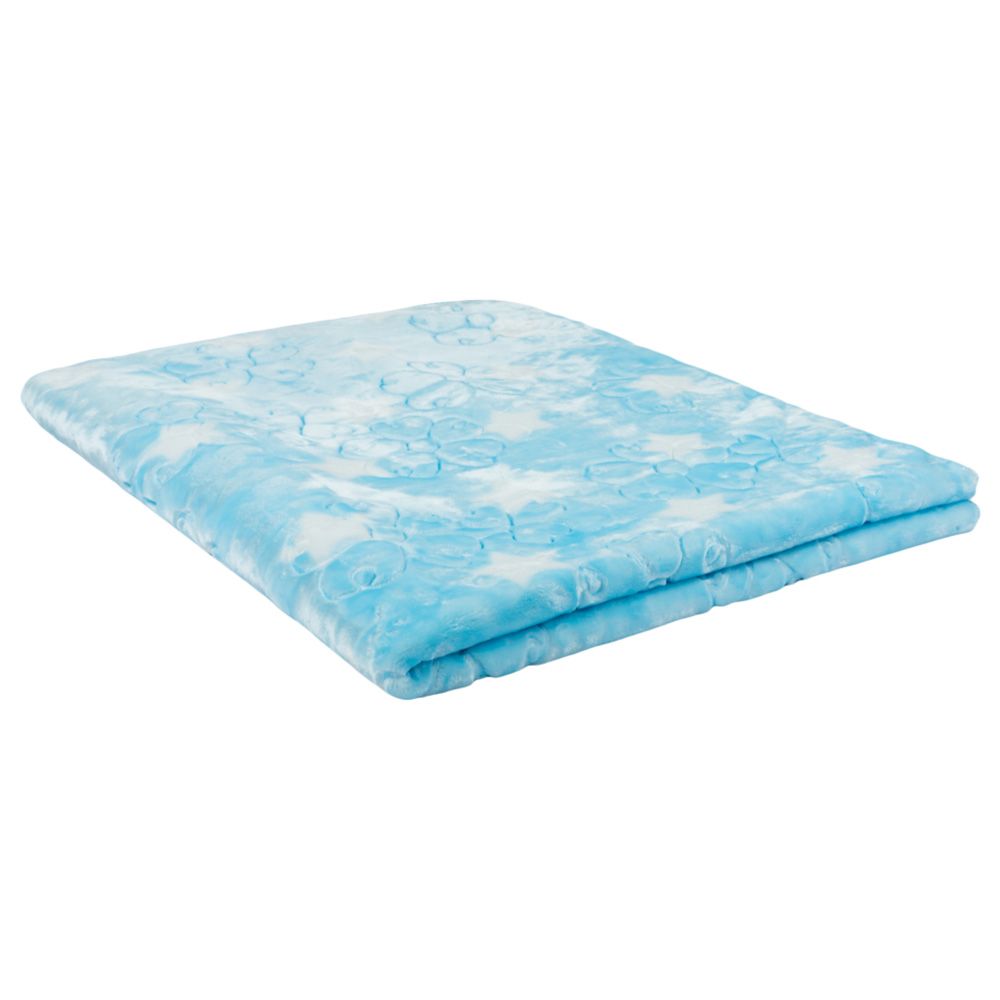 Little Angel - Baby Ultra Silky Soft Blanket - Sky Blue