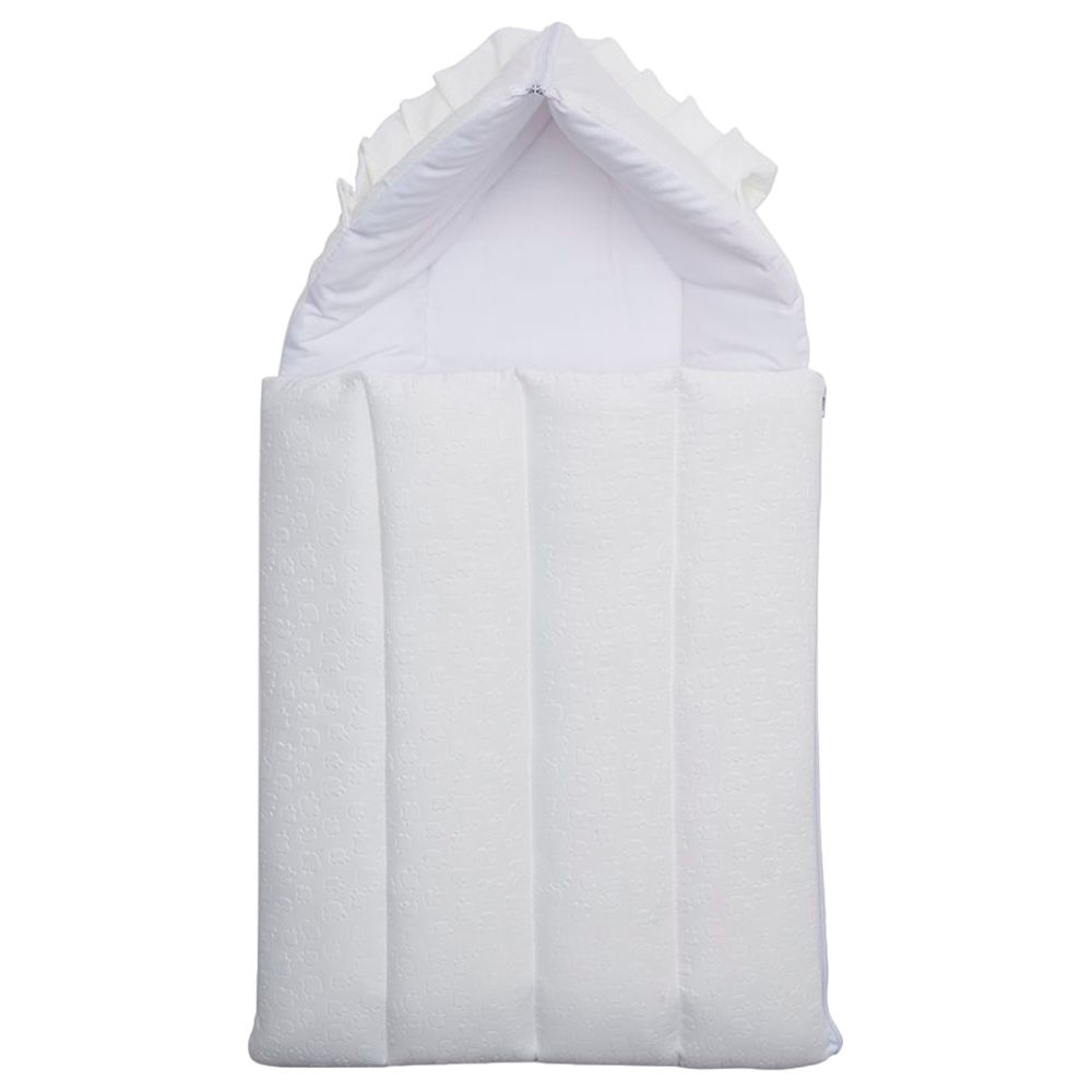 Little Angel - Baby Sleeping Bag - White