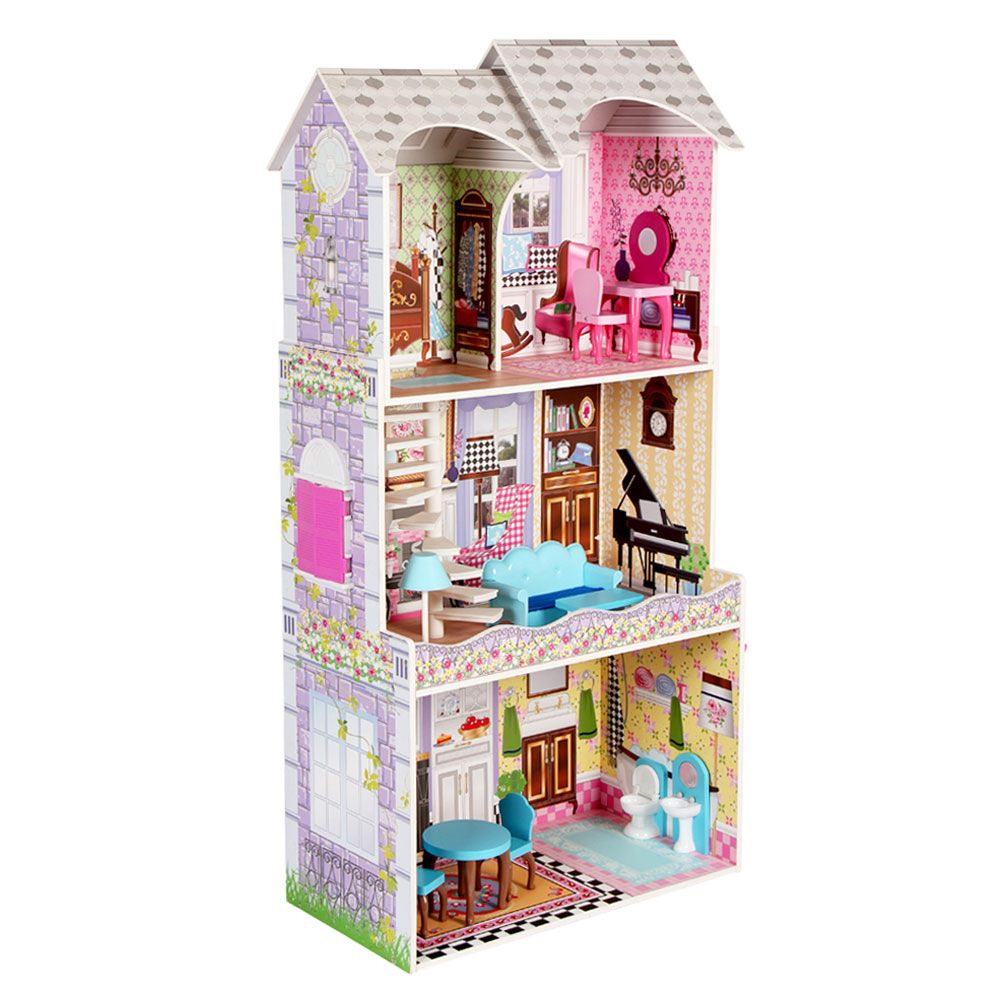 Little Angel - Wooden Doll House Pretend Play Toy