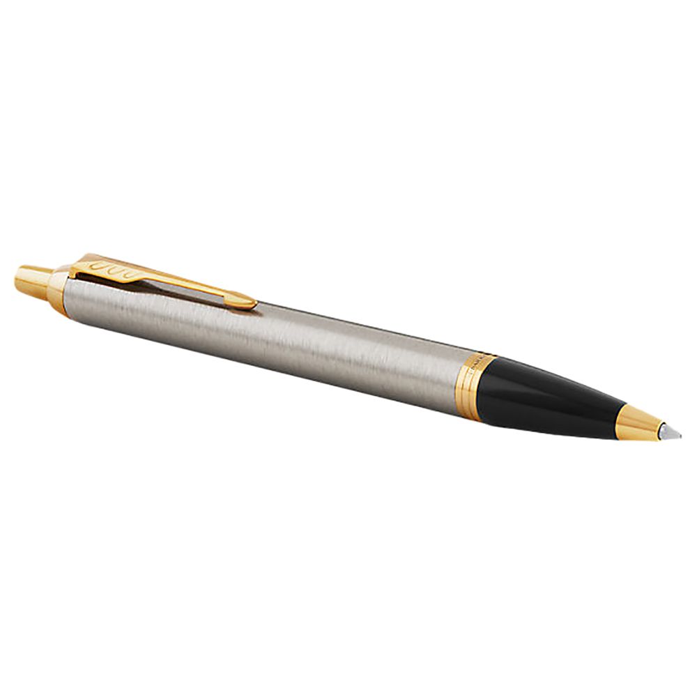 Parker - Im Brushed Metal Ball Point Pen - Silver