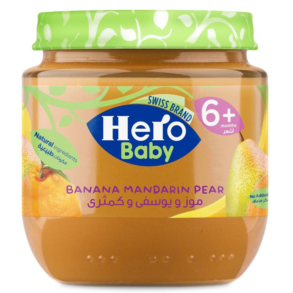 Hero Baby - Banana Mandarin Pear  Jar