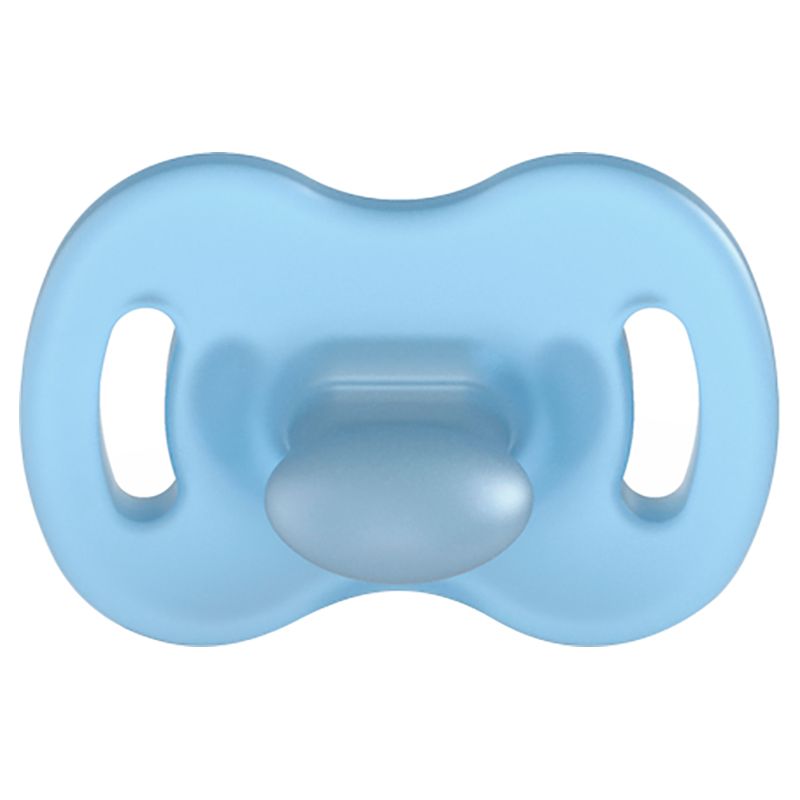 Suavinex - All Silicone Soother - 0-6M - Blue