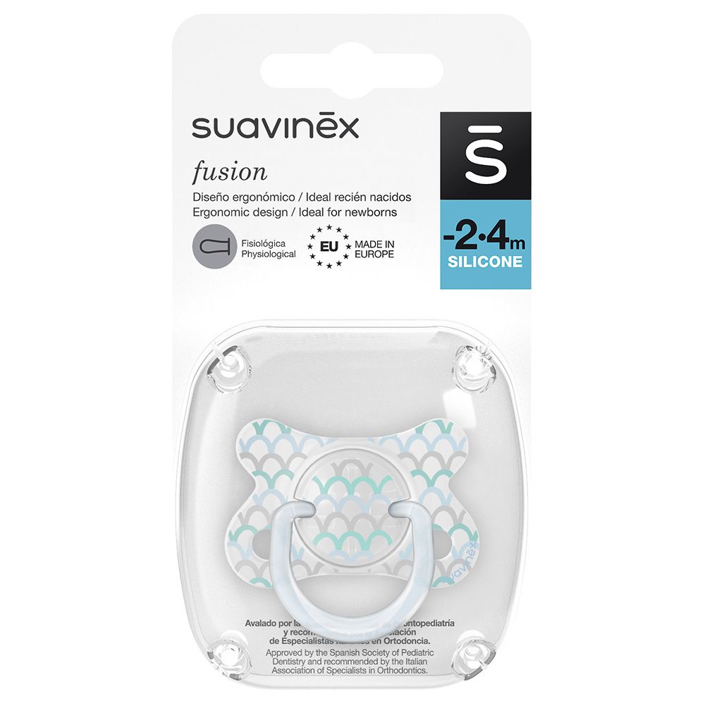 Suavinex - Fusion Scale Soother - 2-4M - Blue