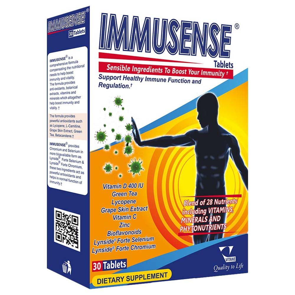 Vitane - Immusense Tablets - 30's