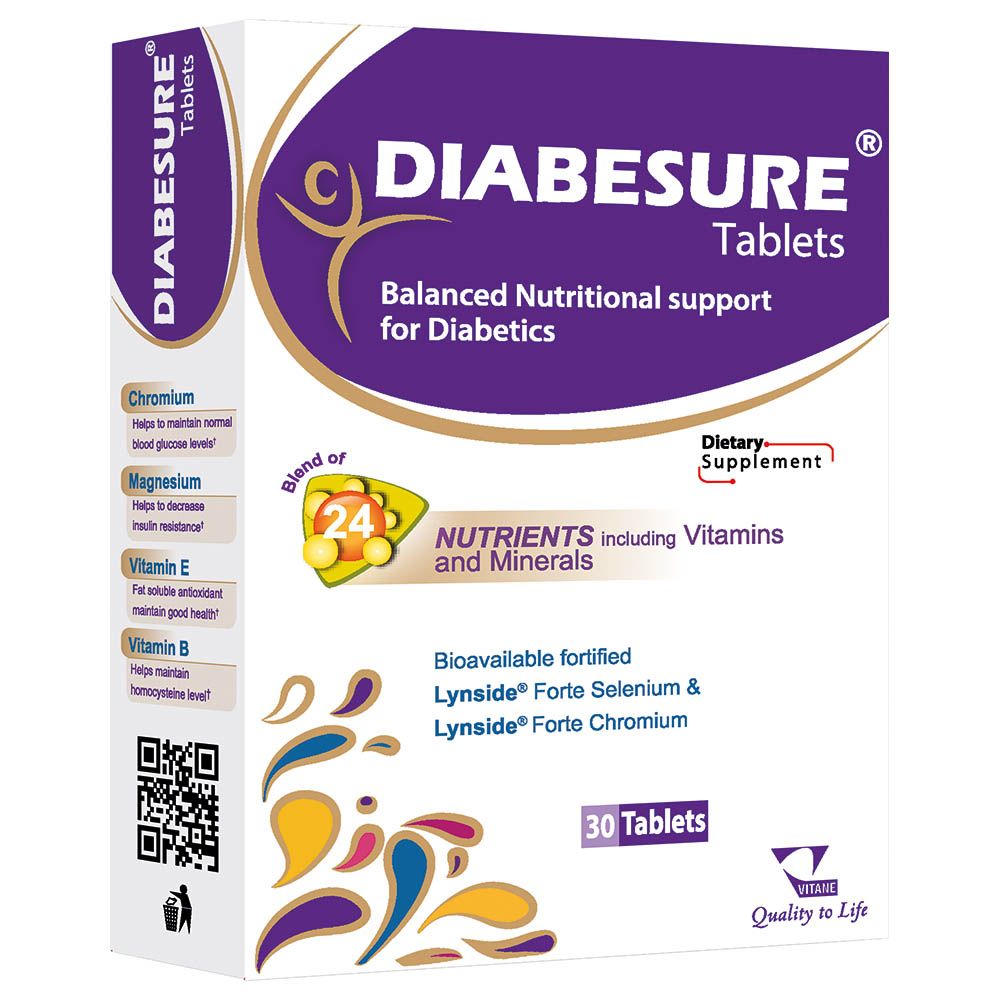 Vitane - Diabesure Tablets - 30's