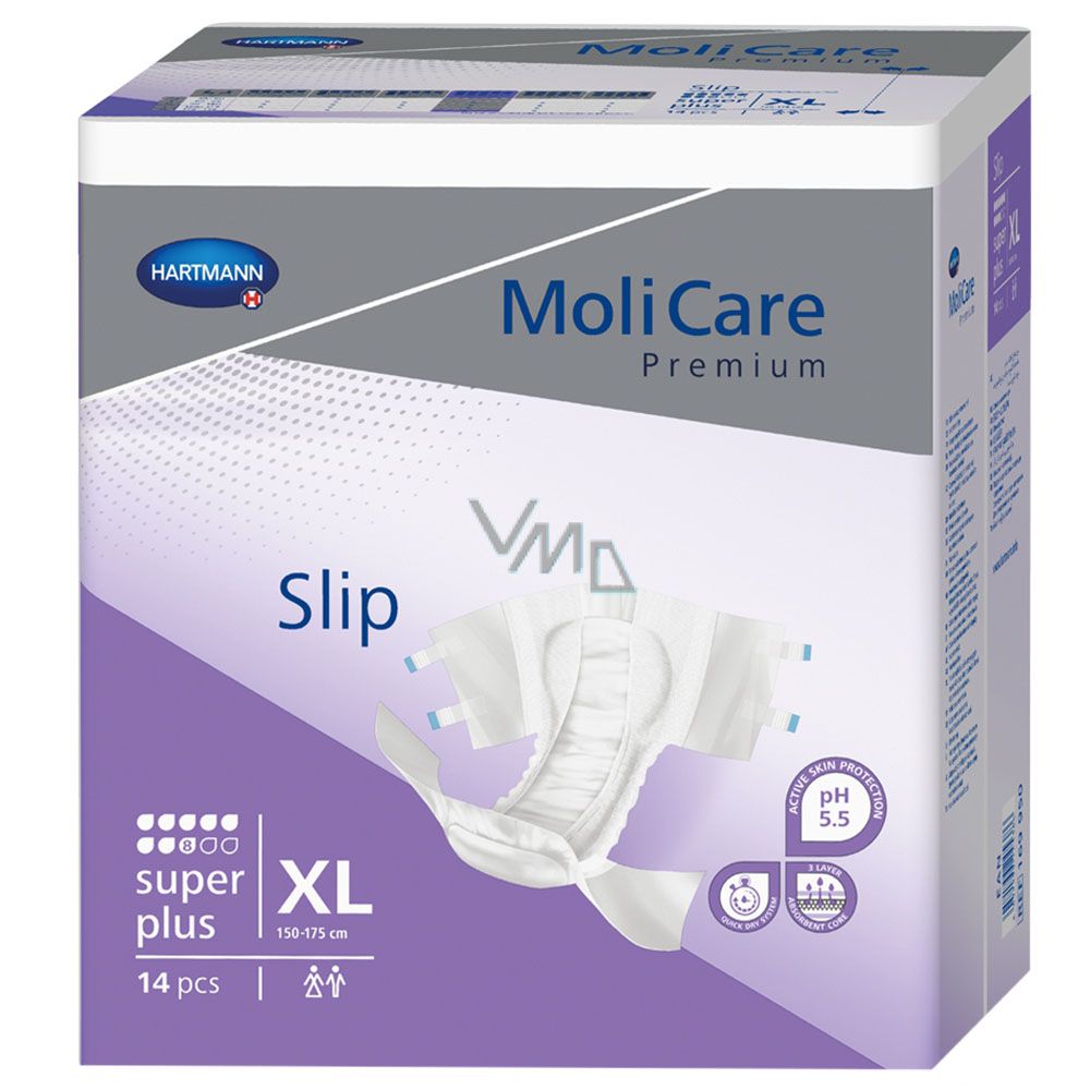 Hartmann - Molicare Premium Super Plus Slip Adult Diaper XL 14's