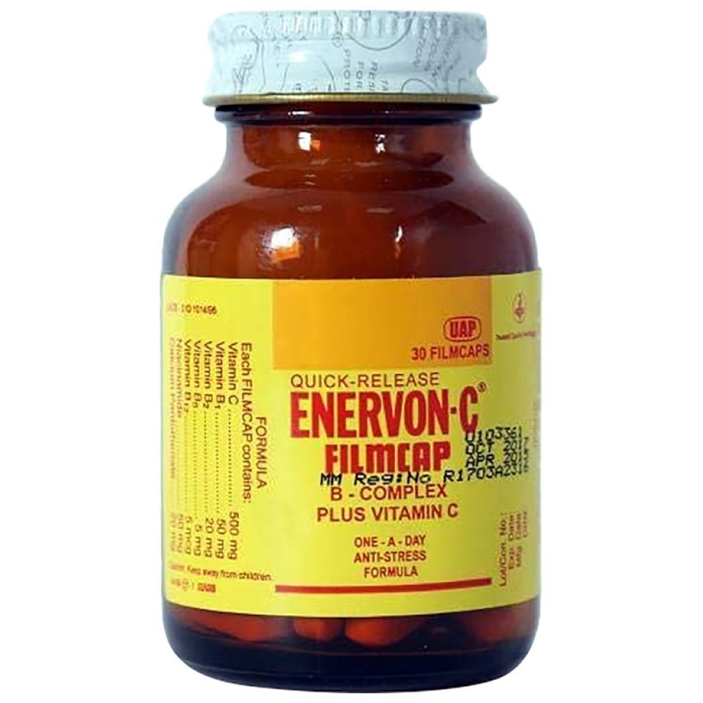 Enervon - Enervon-C B Complex Plus Vitamin C 30 Filmcaps