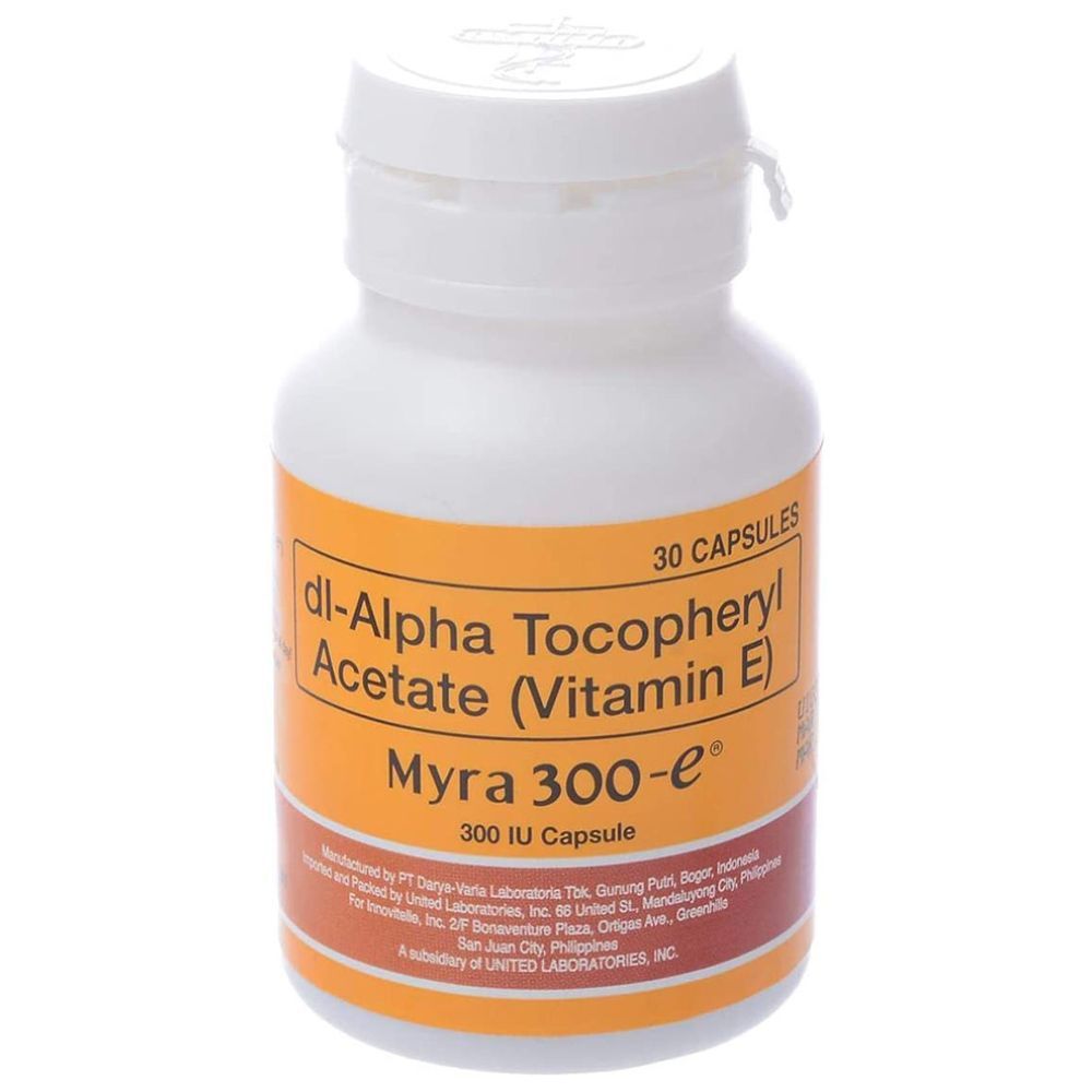 MYRA - Myra 300-E 300 IU 30 Capsules