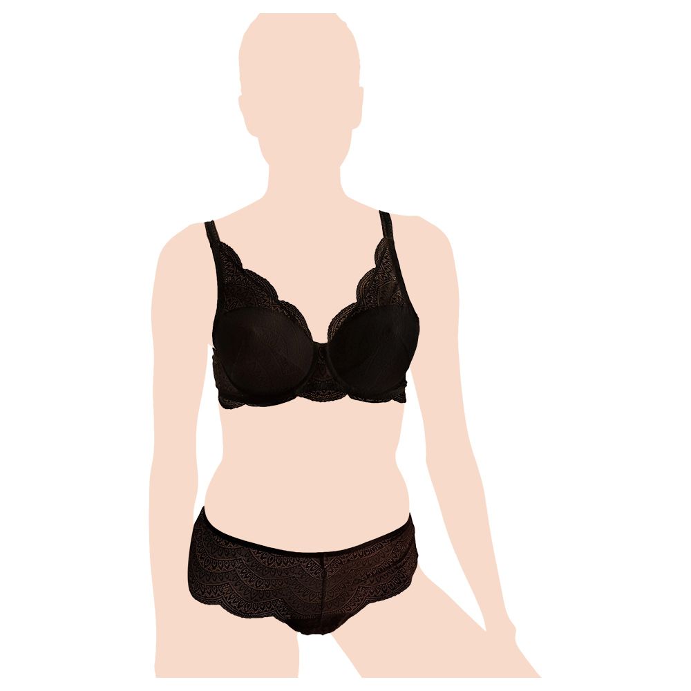 Klynn-Simone Perele - Padded Molding Bra - Black