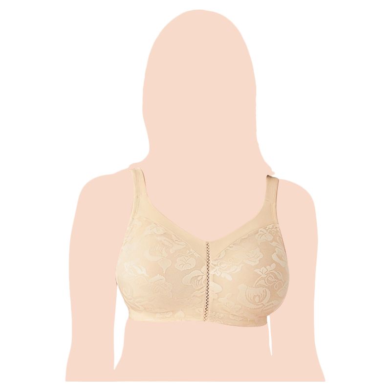 Klynn-Wacoal - Full Figure Seamless Soft Cup Bra - Nude