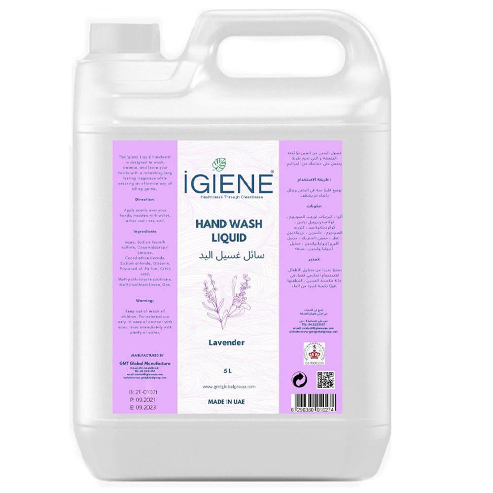 Igiene - Hand Wash - Lavender Behold - 5L