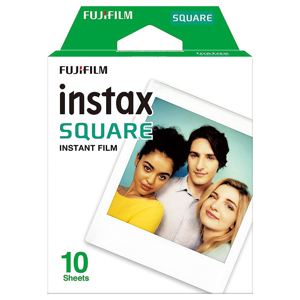 Fujifilm - Instax Square Instant Film - 10 Exposures